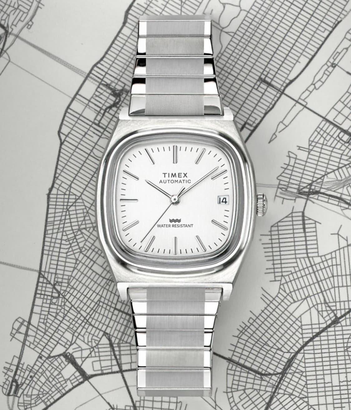 타이맥스 1983 e라인 실버 34mm 상품이미지5