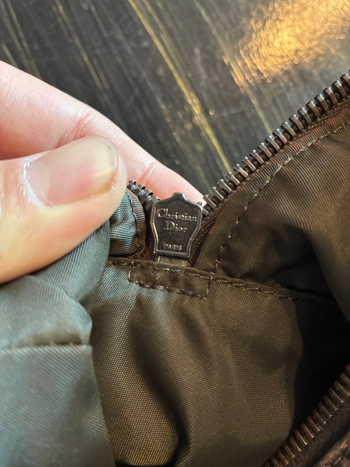 크리스찬 디올 오블리크 에스닉 레더 브레이드 숄더백 상품이미지7