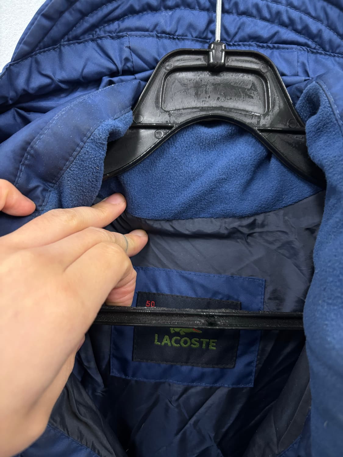 라코스테 후드탈착 다운패딩 상품이미지6
