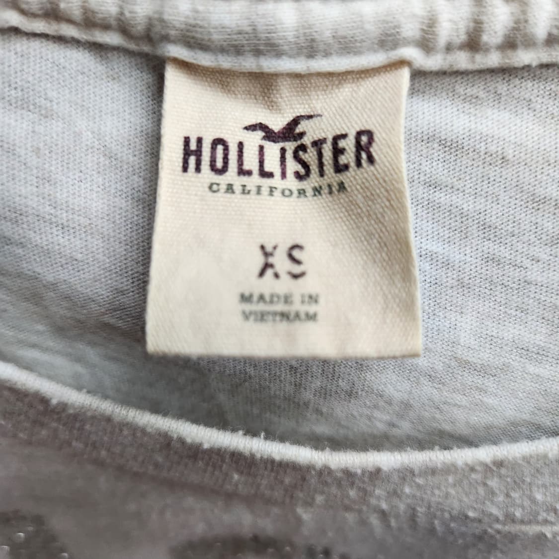 홀리스터 큐빅 빅로고 사이드 트임 디테일 반팔 XS(XS~S) 상품이미지6