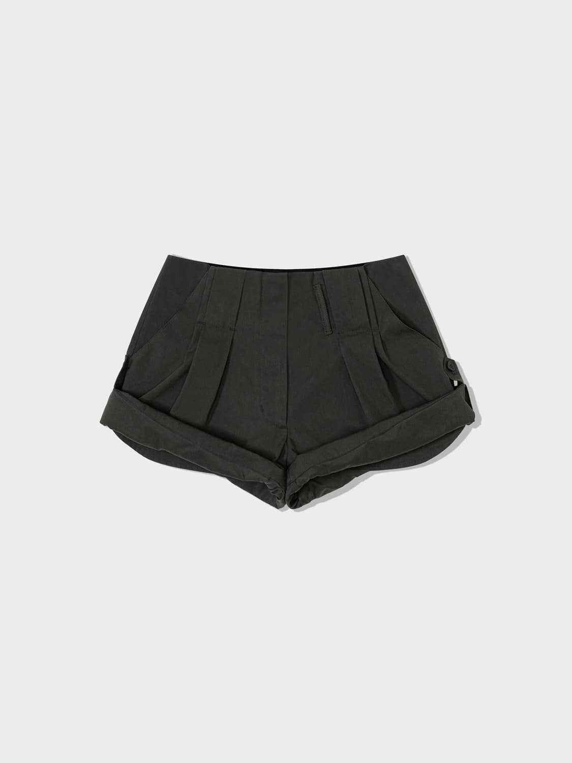 로우클래식 Tuck Point Turn-Up Shorts 차콜(새상품) 상품이미지7