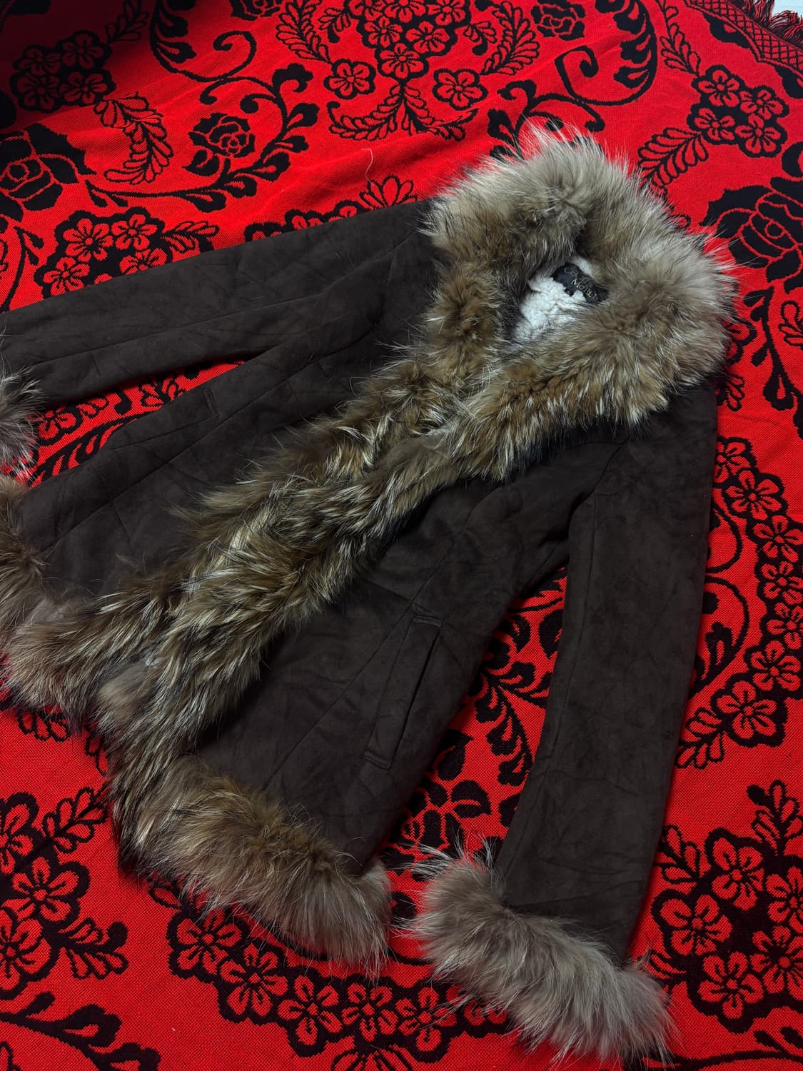 Vintage V-kei & Rock Punk Fur jacket 상품이미지3