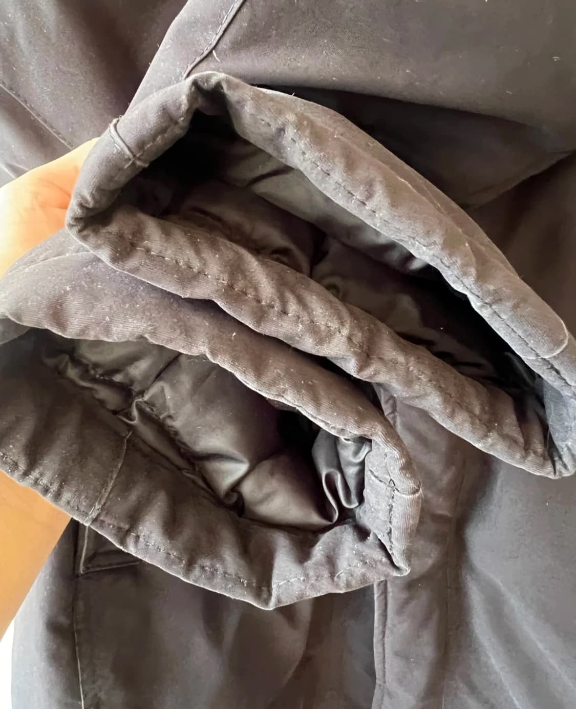 타임 남성 블랙 구스다운 패딩점퍼 

 상품이미지6