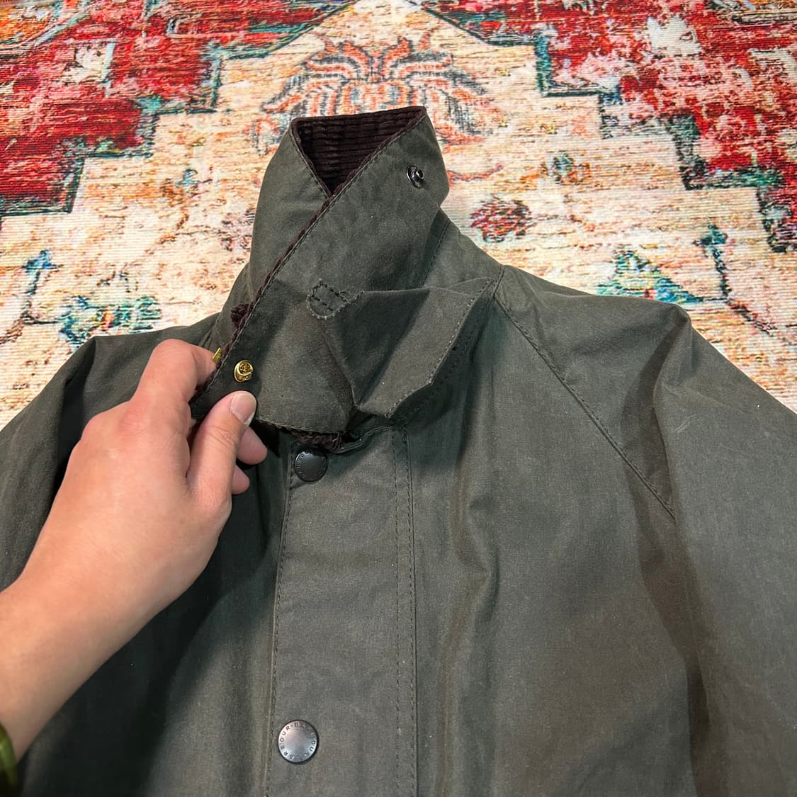 [L] 바버 비데일 왁스코팅 자켓 상품이미지4