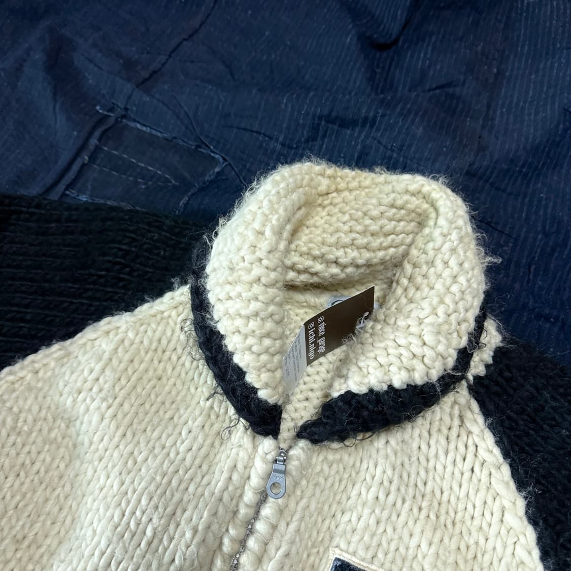 채프먼 Dale Chapman 패치 코위찬 스웨터 F 상품이미지2