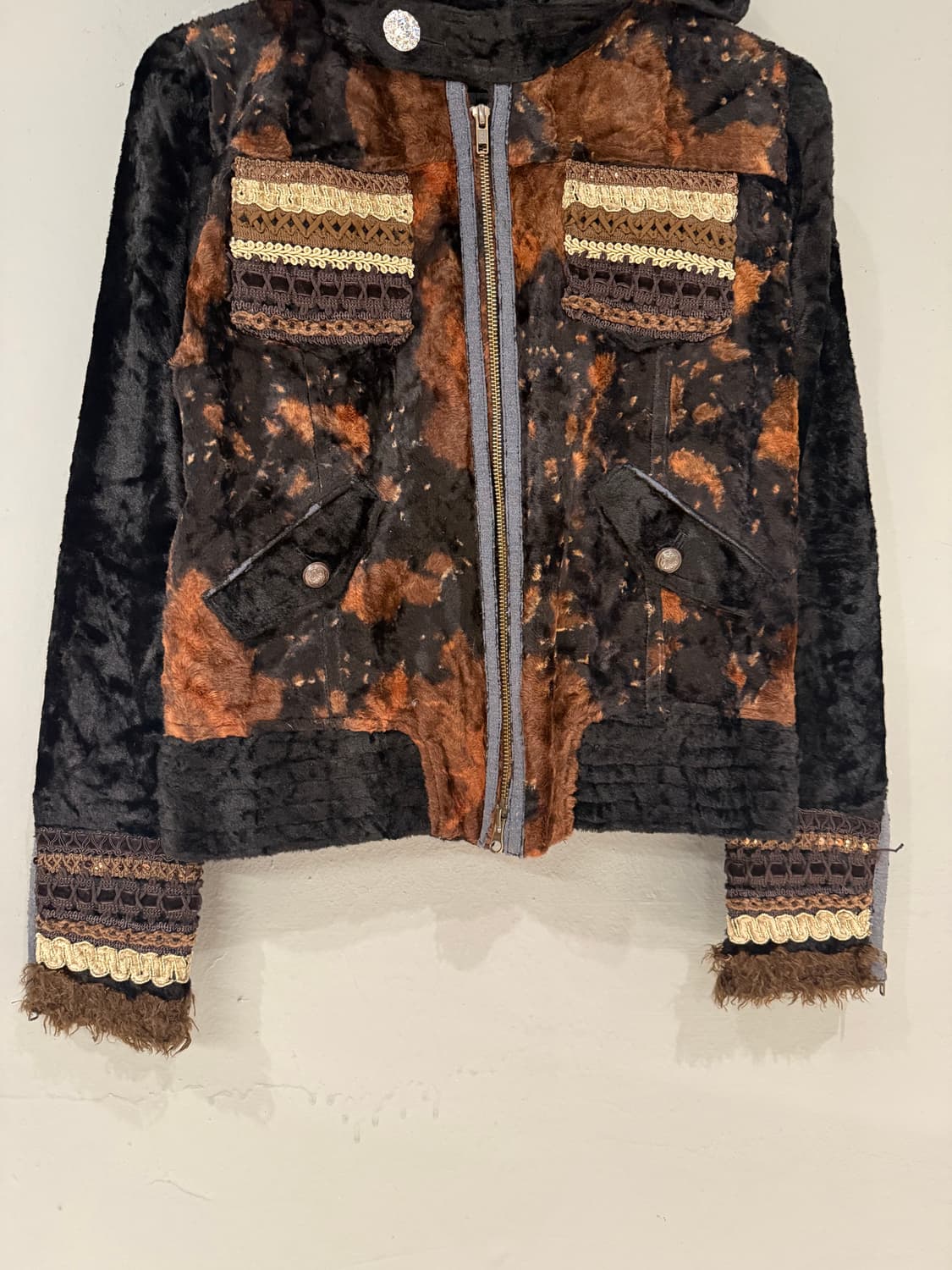 malko malka pocket detail hood fur jk 상품이미지7