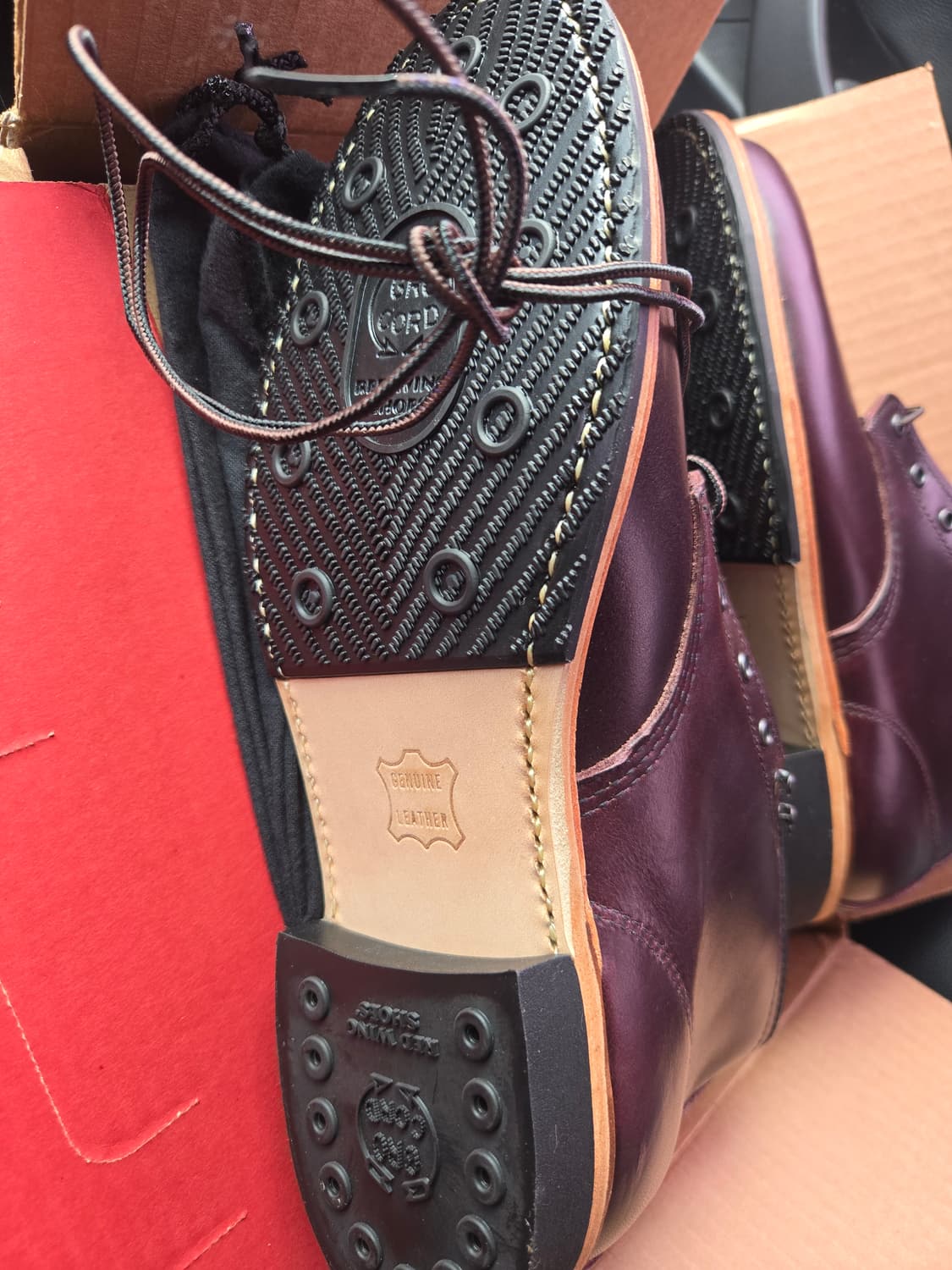 레드윙 벡맨 9419 블랙체리 9d사이즈 상품이미지4