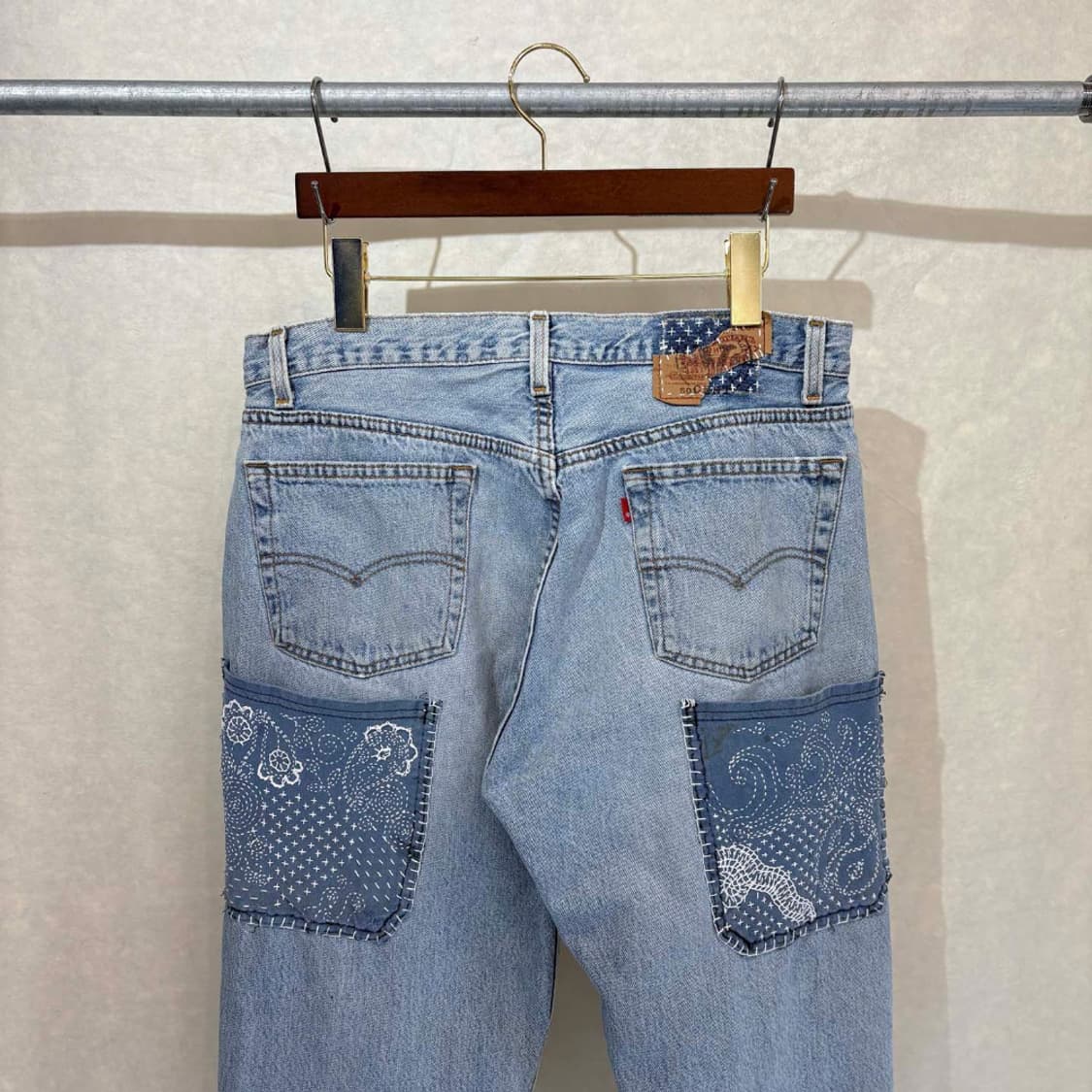 90s LEVI’s 사시코 커스텀 501  상품이미지8