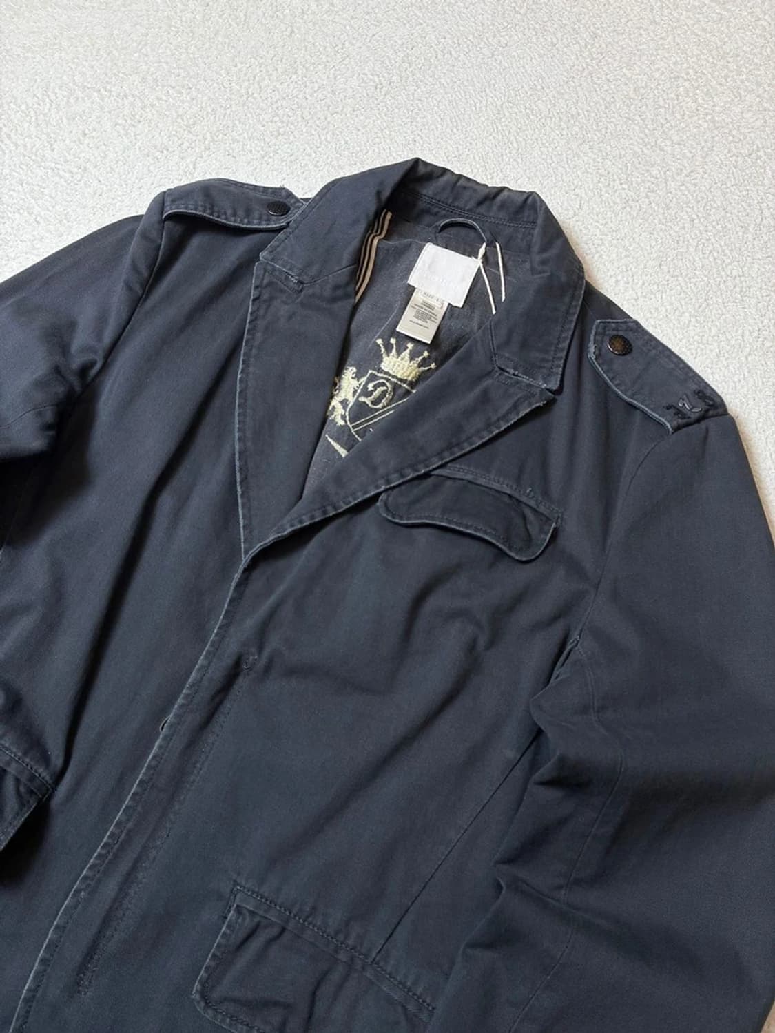 디젤 DIESEL 00's 밀리터리 견장 블레이저 자켓 PN7558 상품이미지2