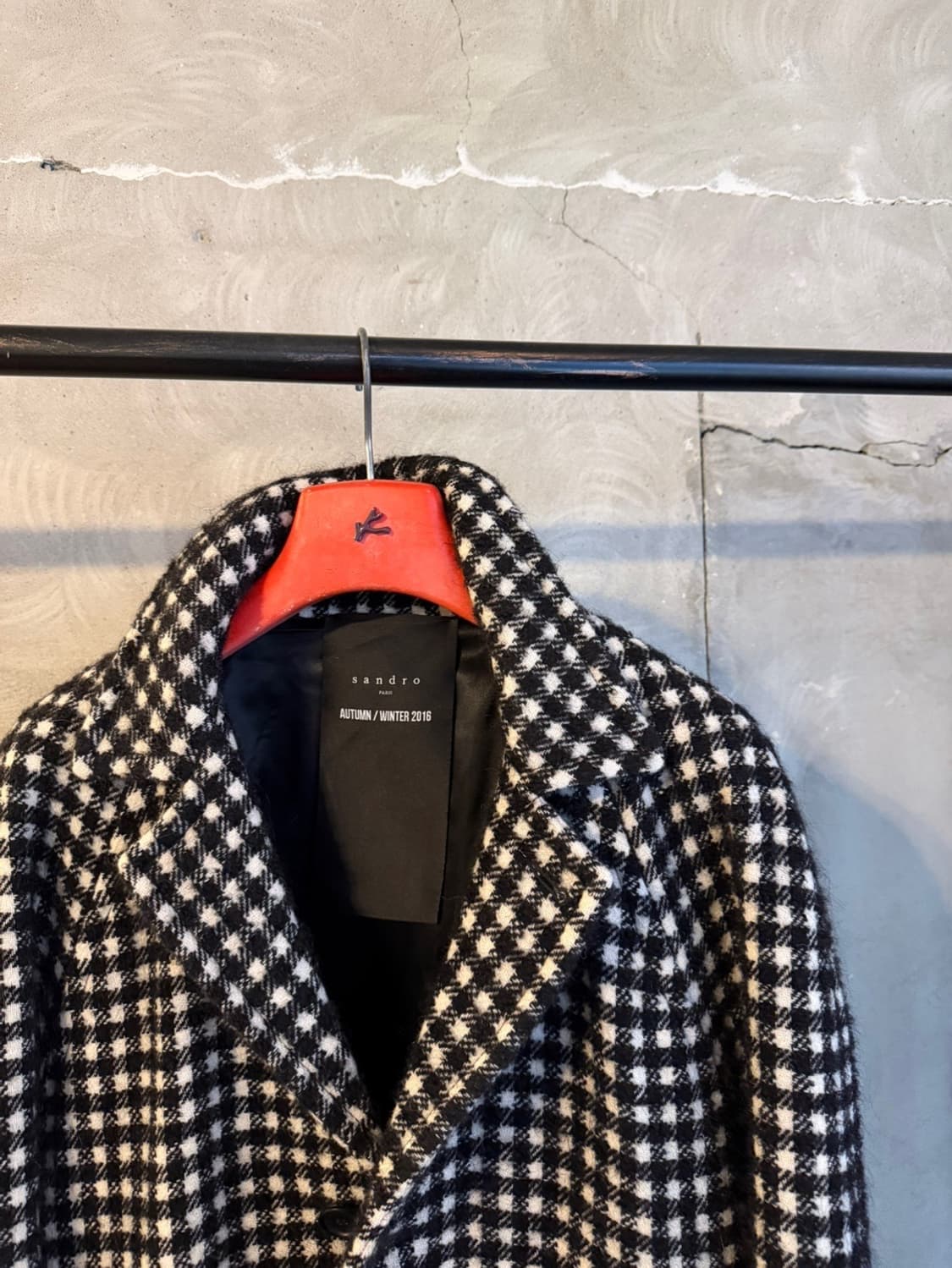 산드로 트위드 코트 100 상품이미지6