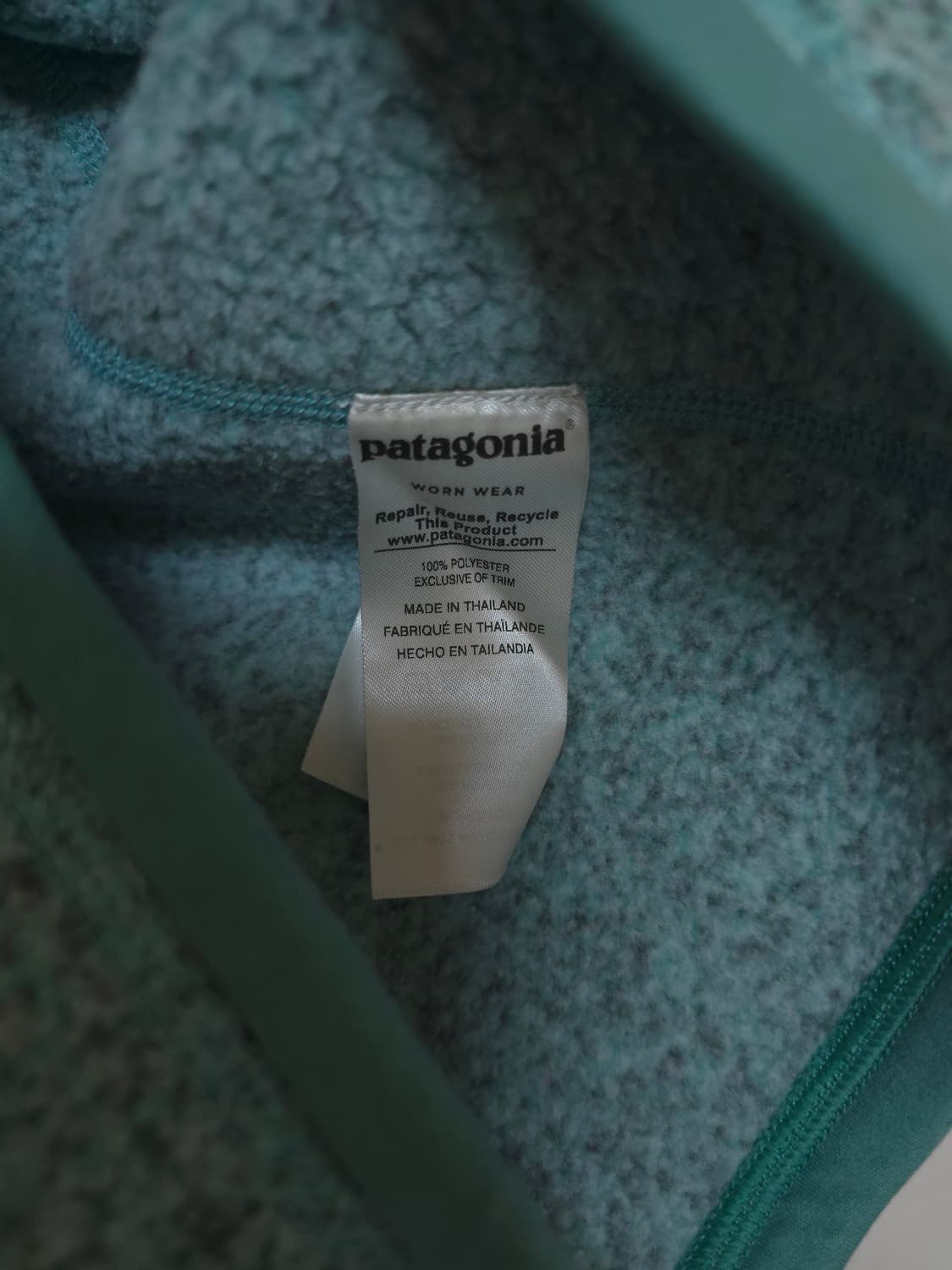 파타고니아 여성 반집업 니트 S (새상품급) 상품이미지6