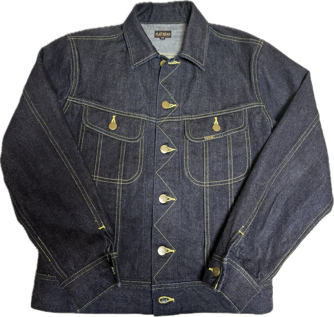 플랫헤드 웨스턴 데님 자켓 FN-OJ-D103 Denim Jacket 상품이미지1