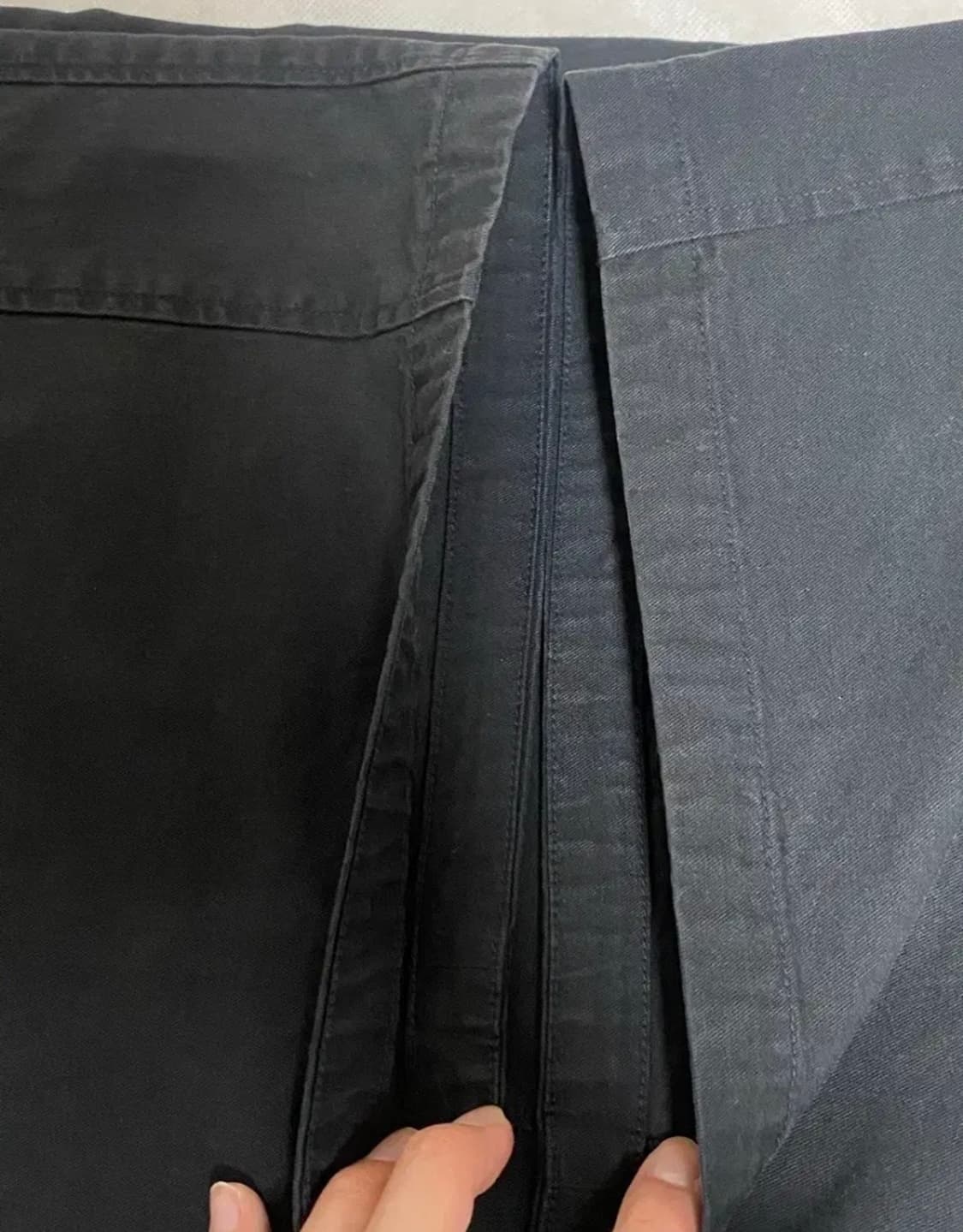 [2] 폴리테루 3다트 치노 팬츠 다크 차콜 네이비 상품이미지10