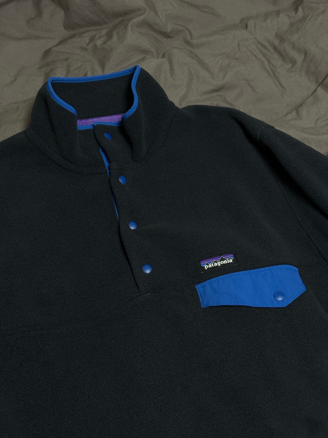 [M] 파타고니아 신칠라 스냅T 플리스 풀오버 피치블루 상품이미지2