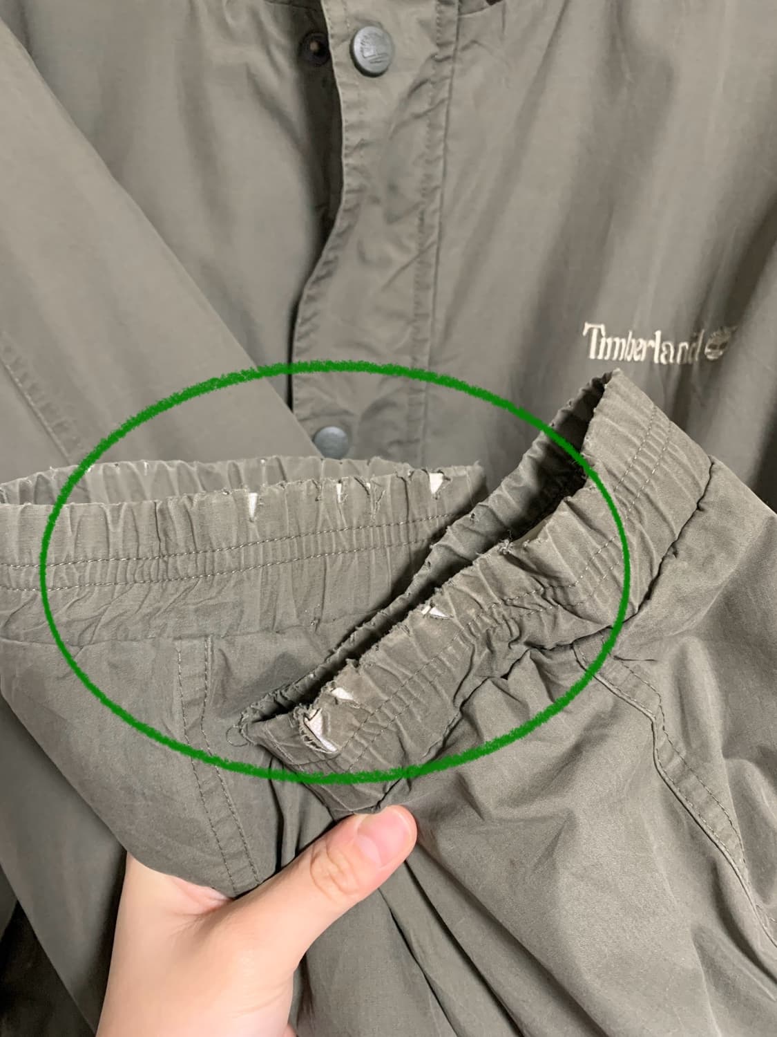 팀버랜드 나일론 쉘 자켓 상품이미지8