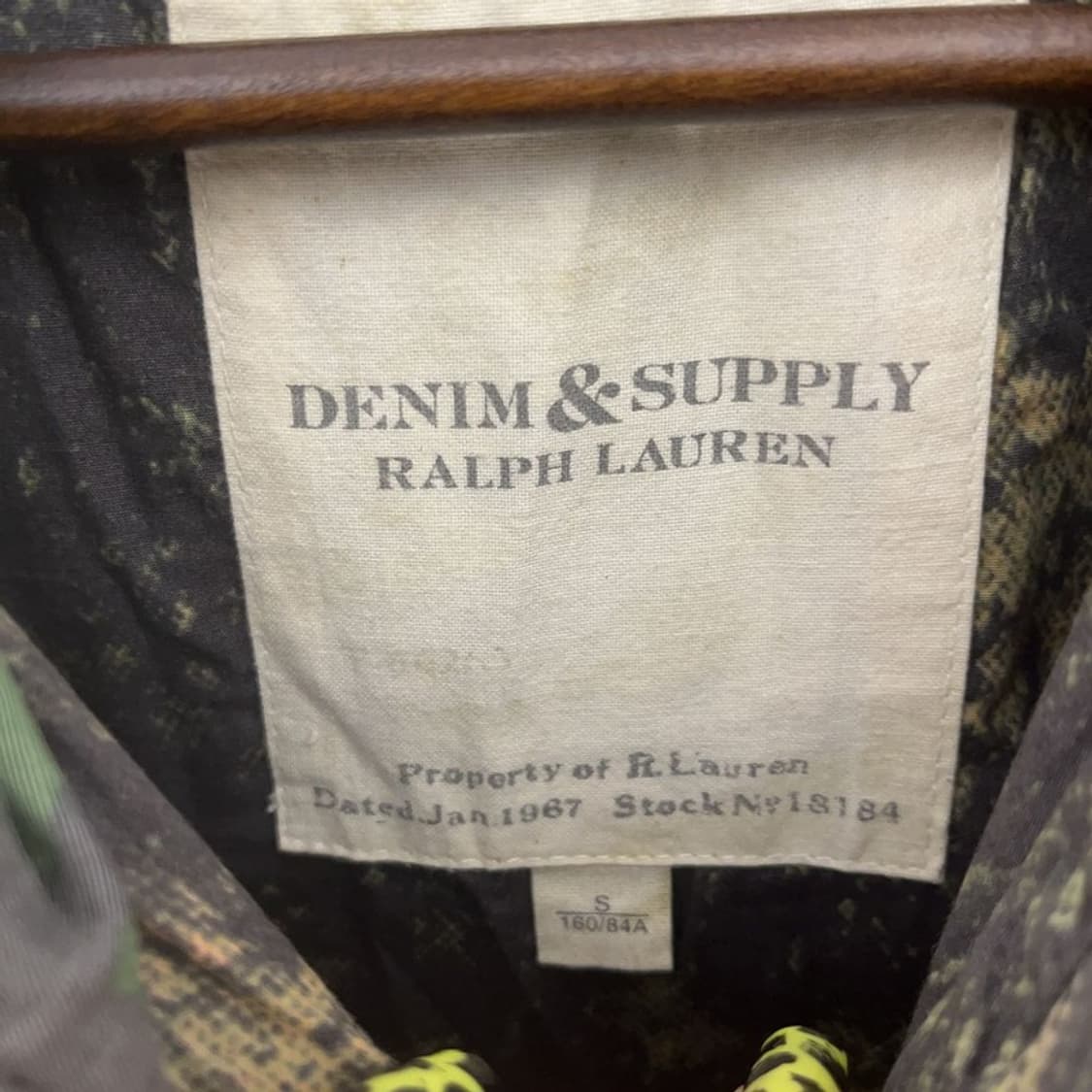 데님앤서플라이 랄프로렌 사파리 멀티포켓 워크 자켓 S C07500 상품이미지5