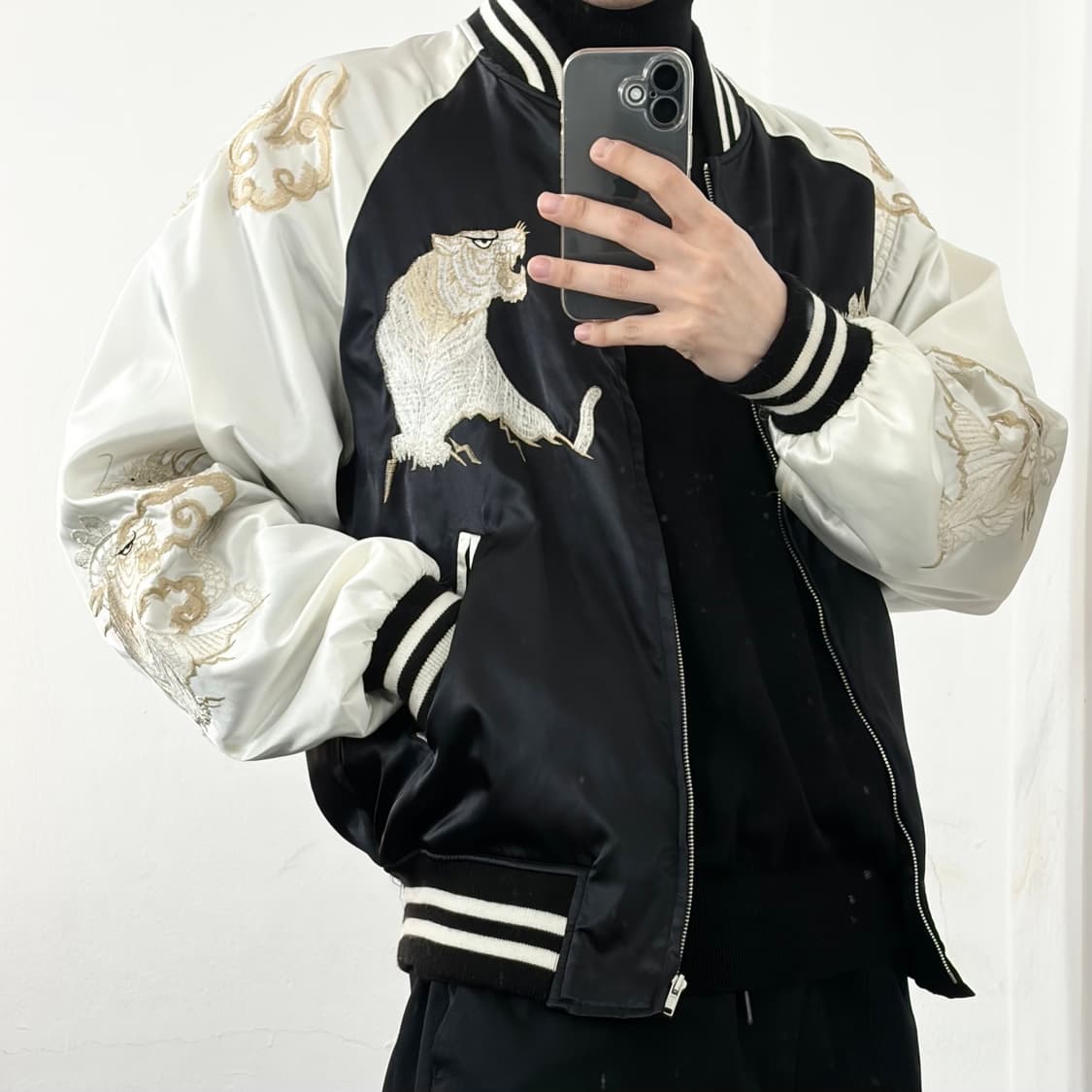호시히메 타이거 드래곤 스카쟌 자켓 상품이미지4