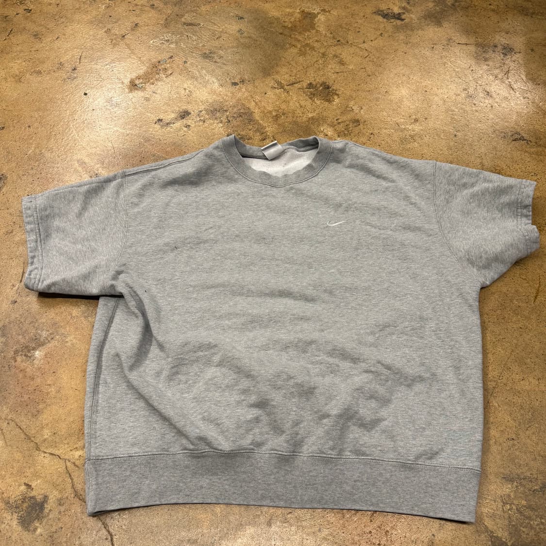 [정품/XXL] 나이키 스우시 맨투맨 회색 b19 상품이미지2