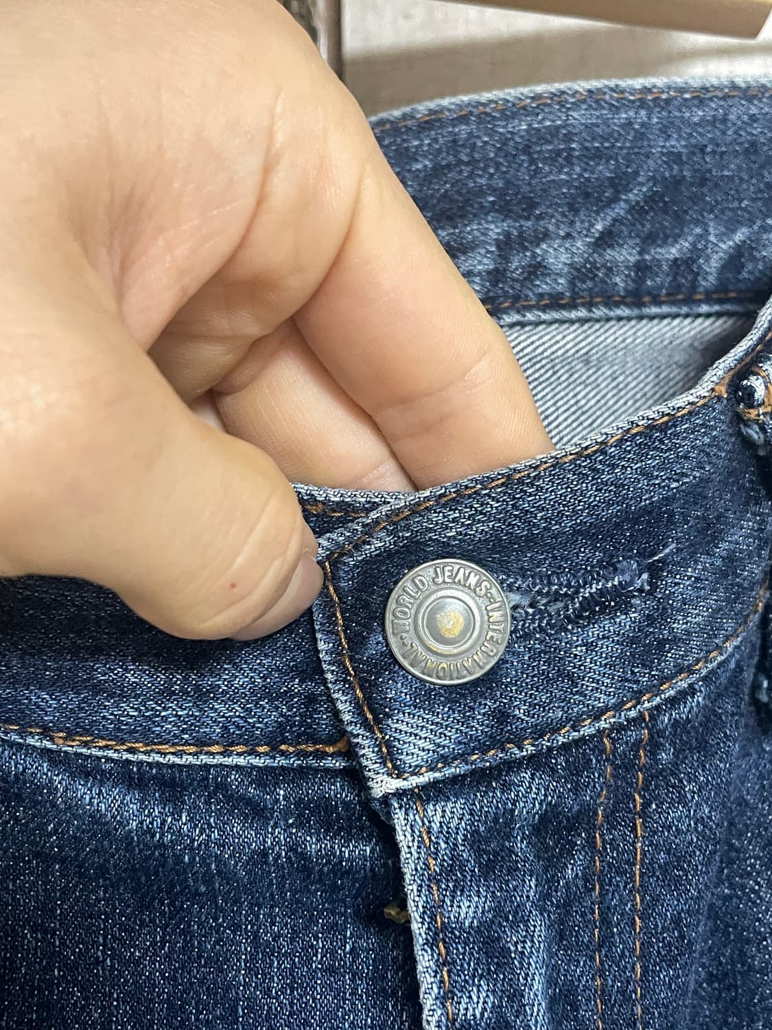 90s 빈티지 빅존 레귤러핏 데님 상품이미지5