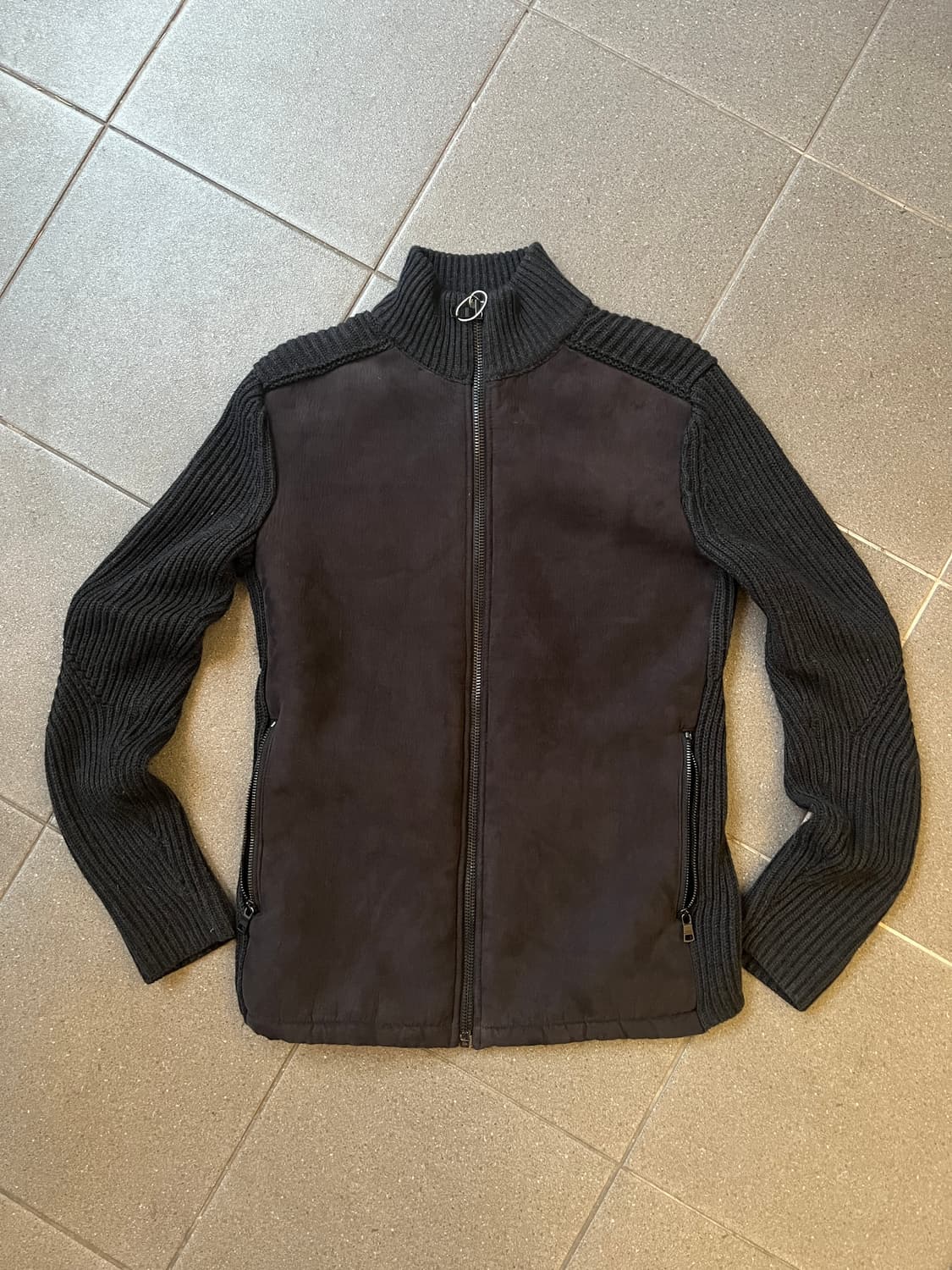 아르마니 익스체인지 니트 집업 자켓 상품이미지1