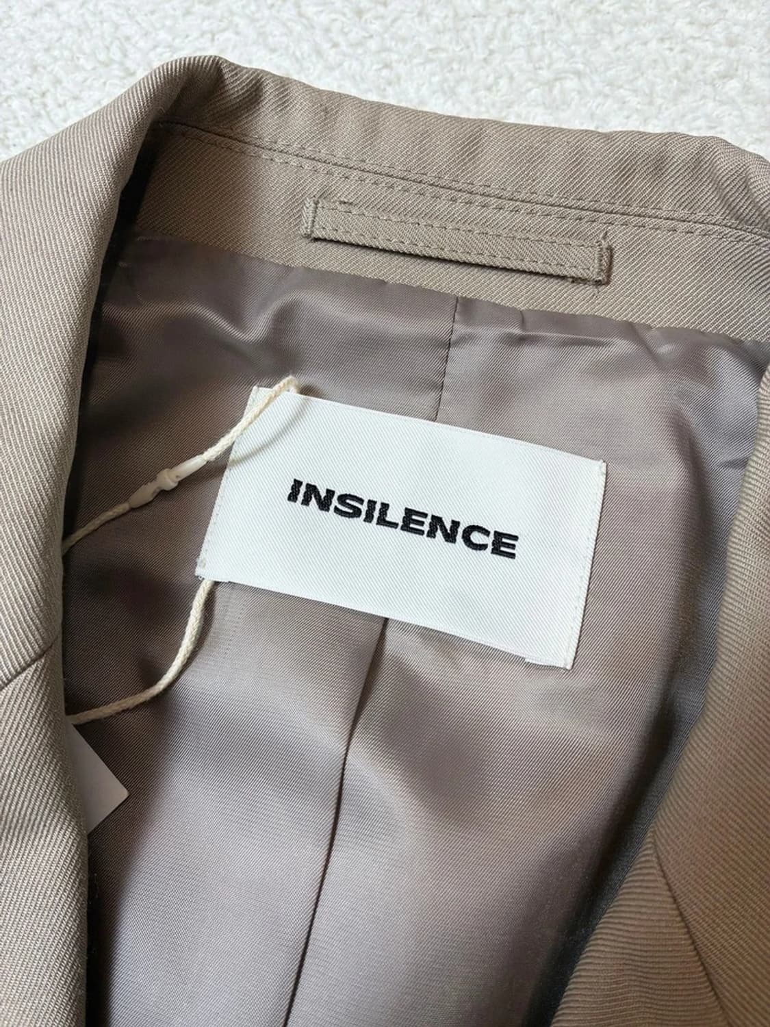 인사일런스 INSILENCE 미니멀 울 블레이저 PN7508 상품이미지8