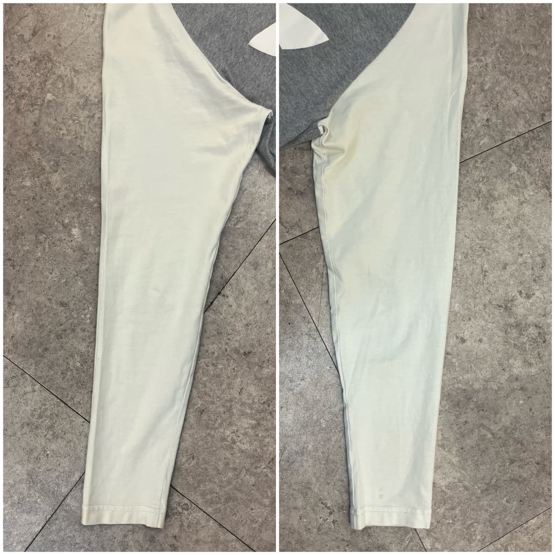 아디다스 배색 긴팔티 그레이 95 #csz3695 상품이미지7