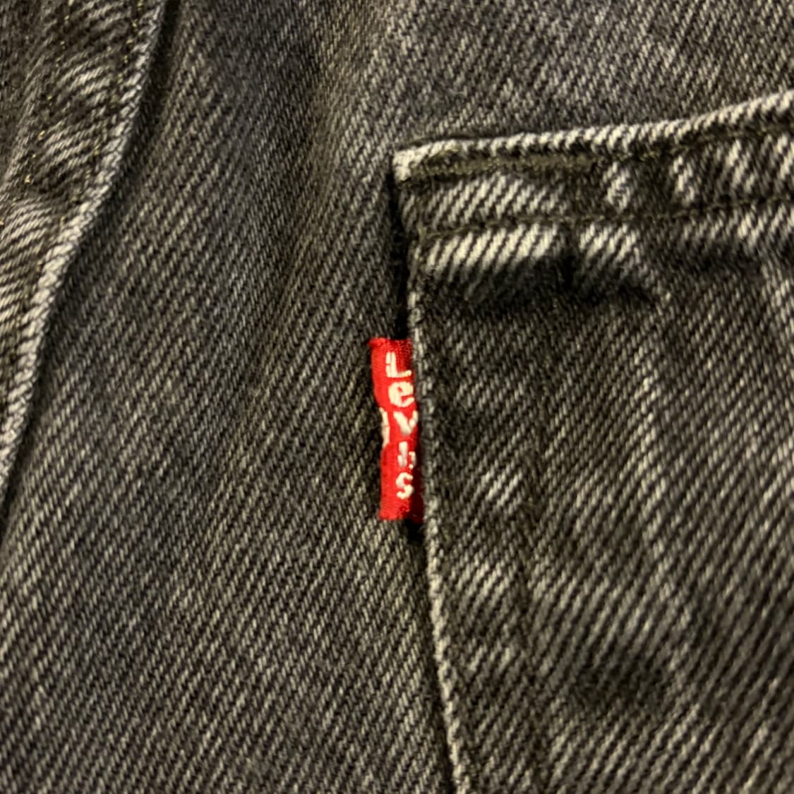 미국 빈티지 리바이스 501 블랙진 청바지 상품이미지7