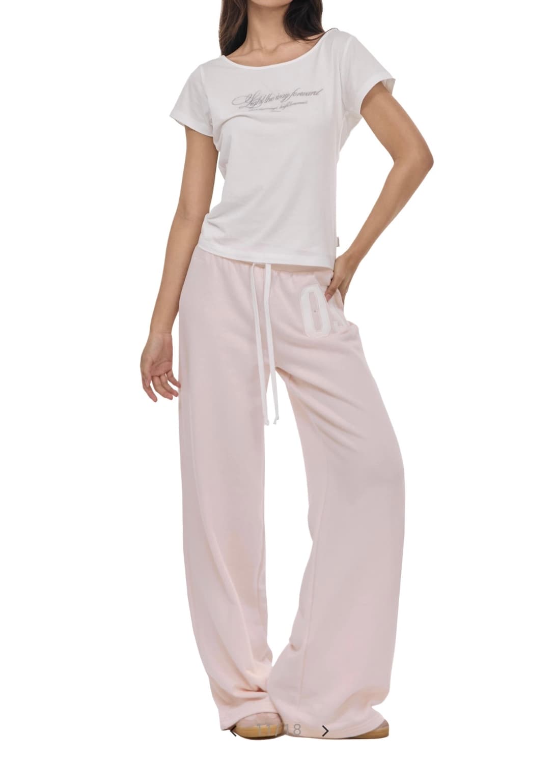 (미개봉) 클리시어 09 넘버링 셋업 세트 핑크🎀 상품이미지3