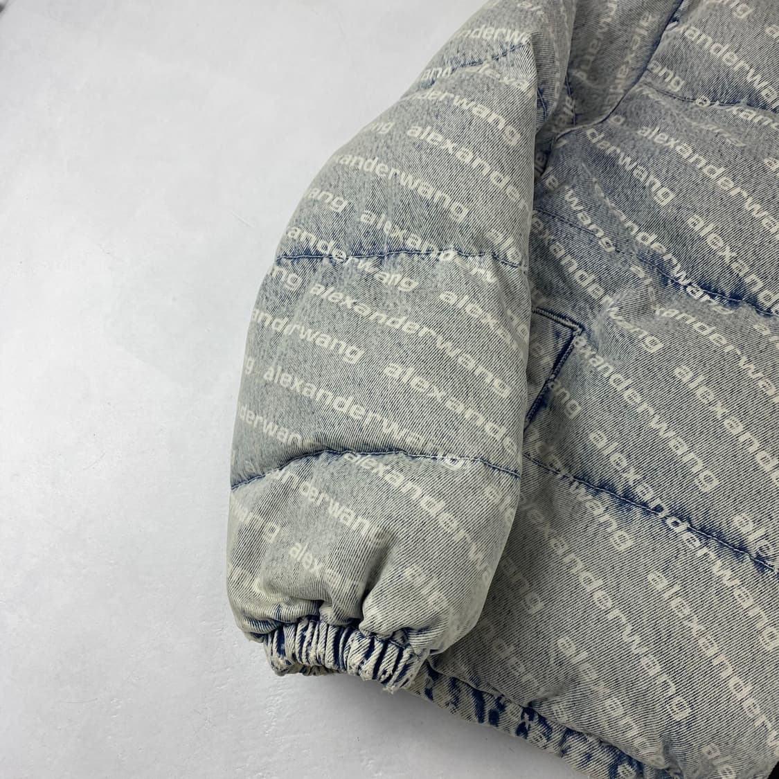 알렉산더왕 트롱프뢰유 데님 푸퍼 숏 패딩 (95) 상품이미지4