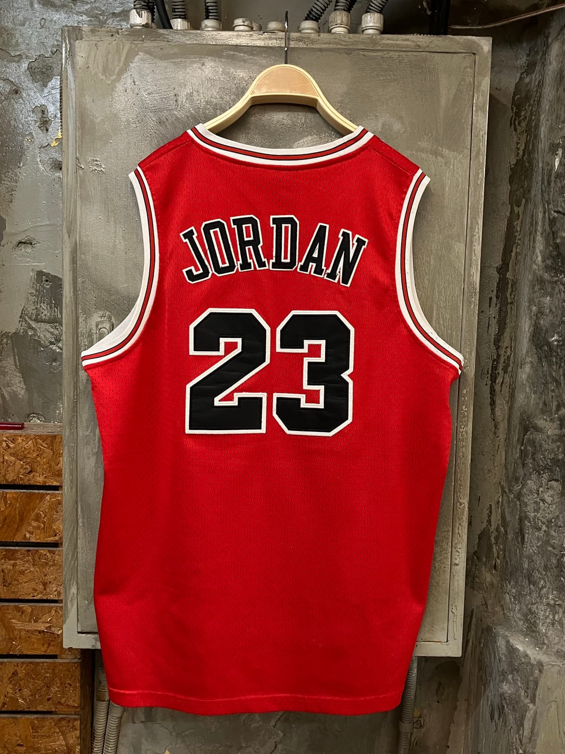 나이키 시카고 불스 마이클 조던 #23 어센틱 농구 유니폼 XL 상품이미지2