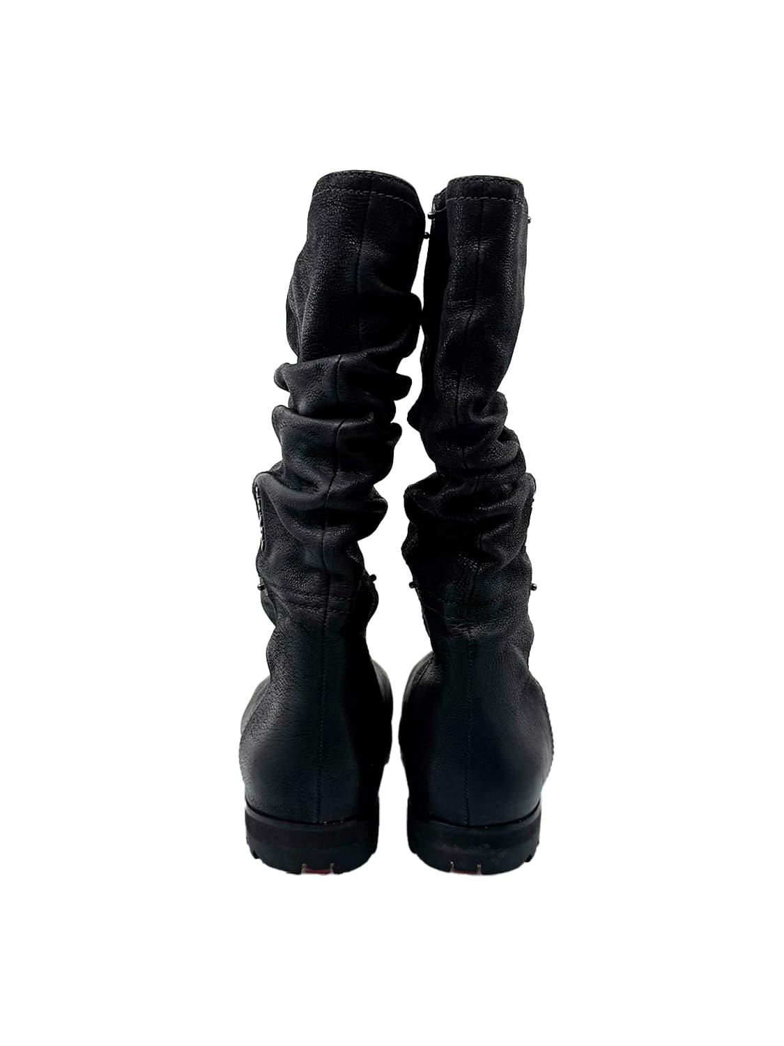 Prada 프라다스포츠 Wrinkle Leather Boots/ 35.5 상품이미지5