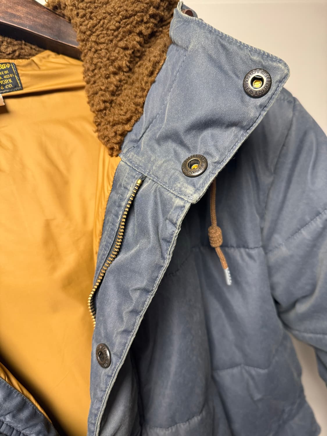 RRL 빈티지 트윌 야상패딩 L사이즈 상품이미지3