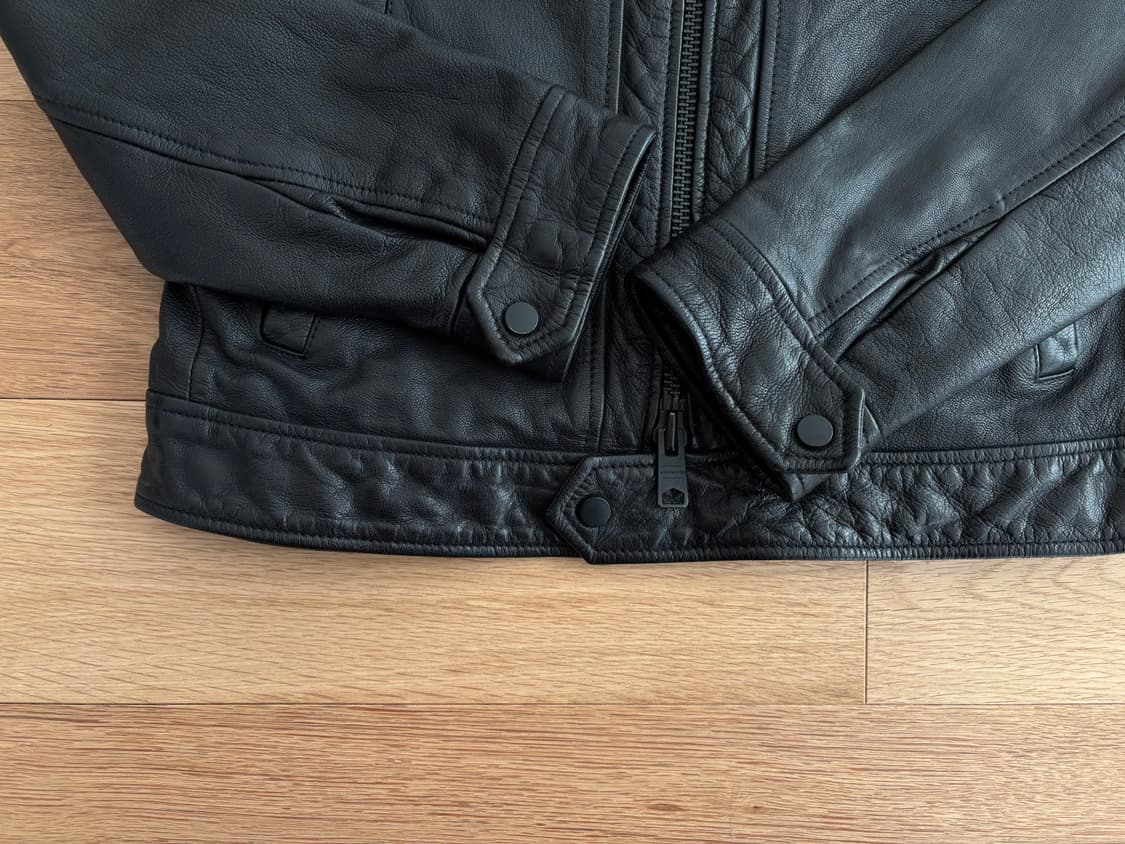 올세인츠 라크 레더 가죽 자켓 xs(90) 상품이미지4