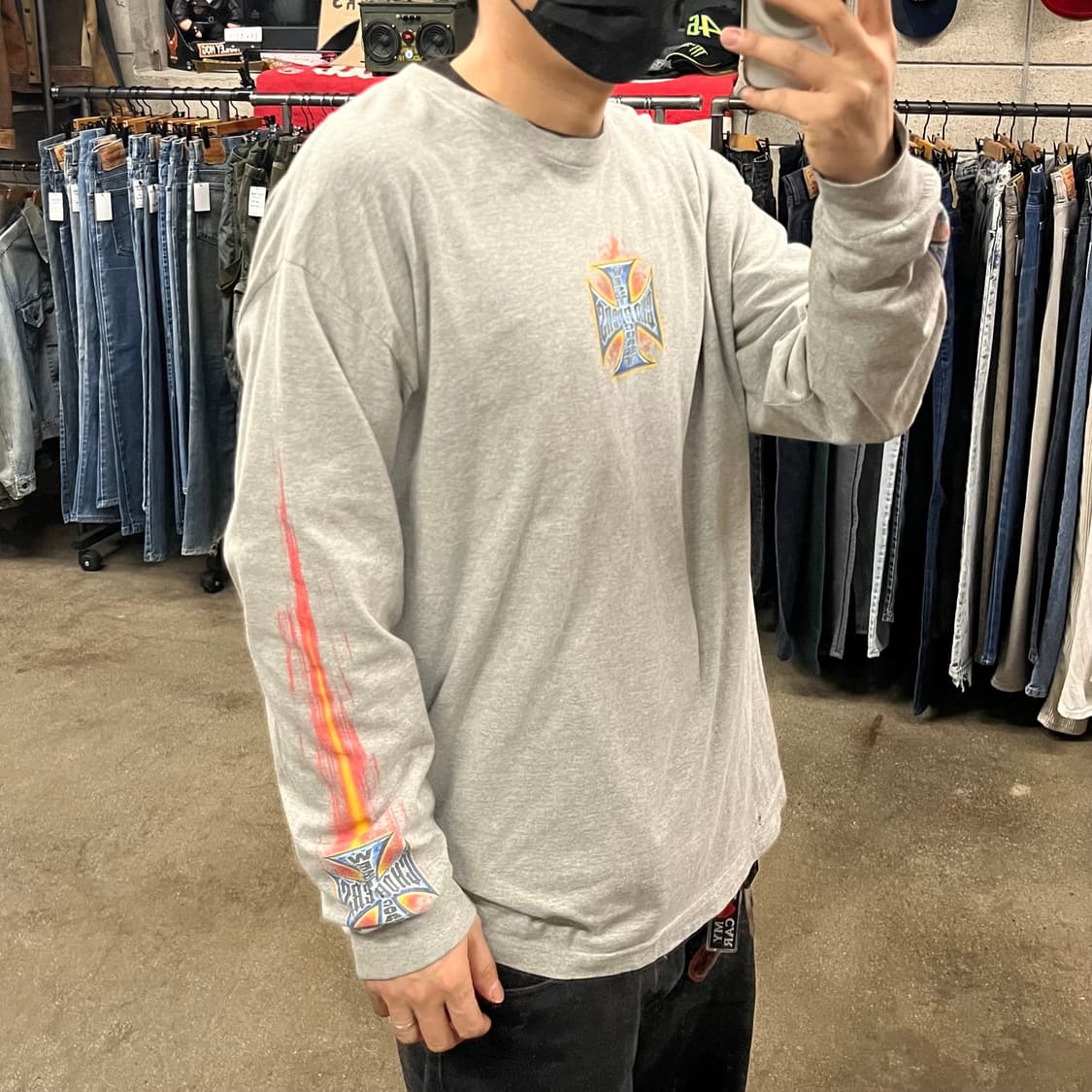 웨스트코스트차퍼스 플레임 롱슬리브 (105-110) 상품이미지8