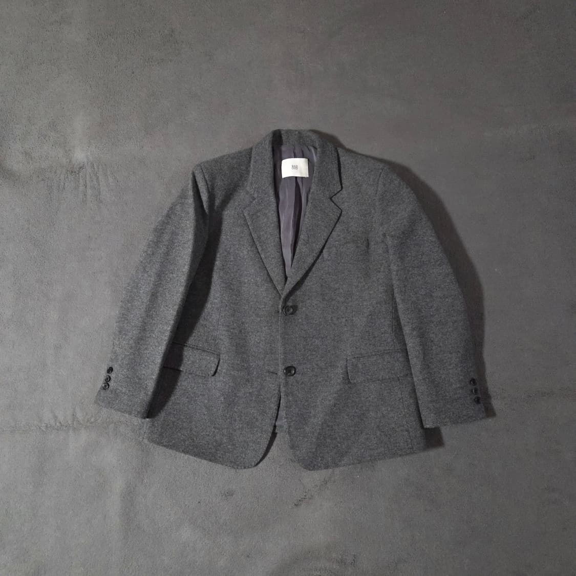 베이오드 울 블레이저 자켓 그레이 상품이미지1