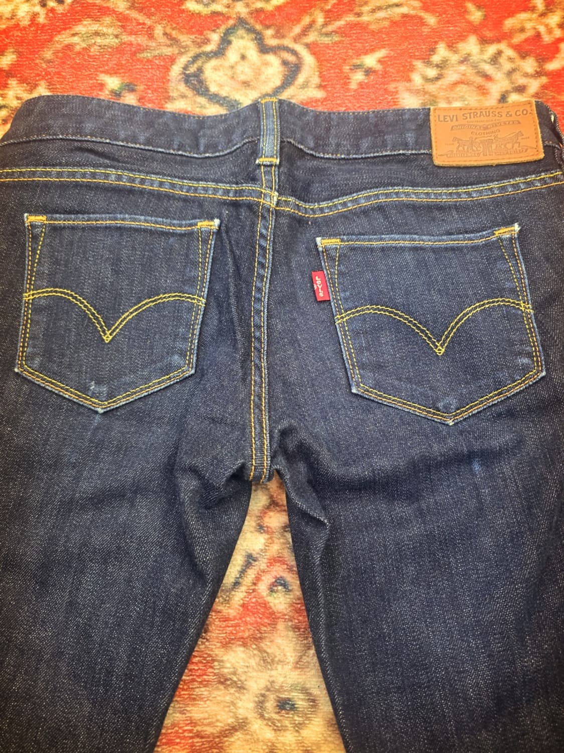 Levi's리바이스 로우라이즈(Low Rise) 생지골반데님팬츠 상품이미지4