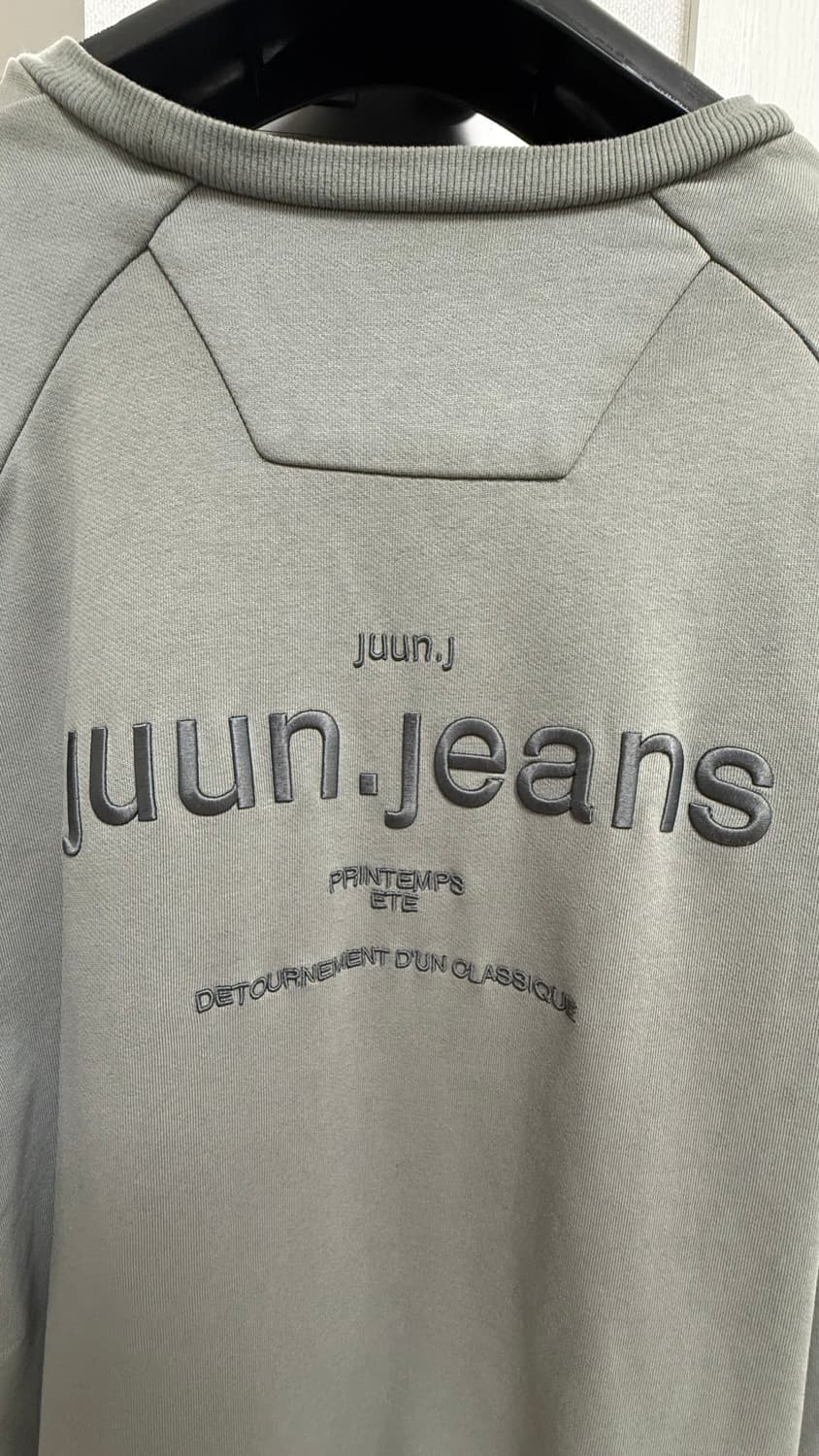 [M] 준지 자수 맨투맨 상품이미지4