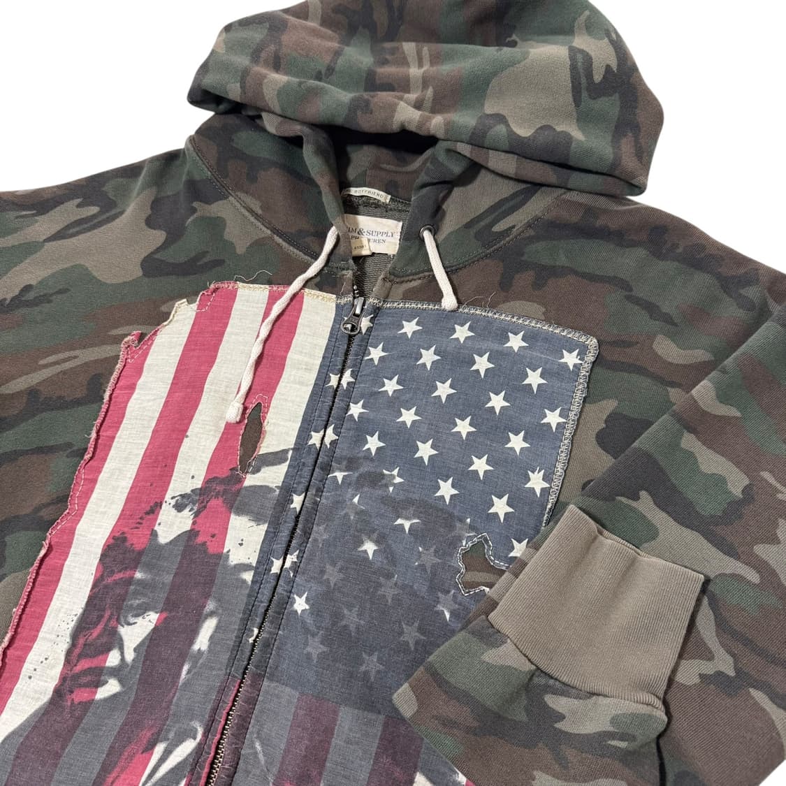 Denim Supply 랄프로렌 성조기 카모 후드집업 상품이미지3