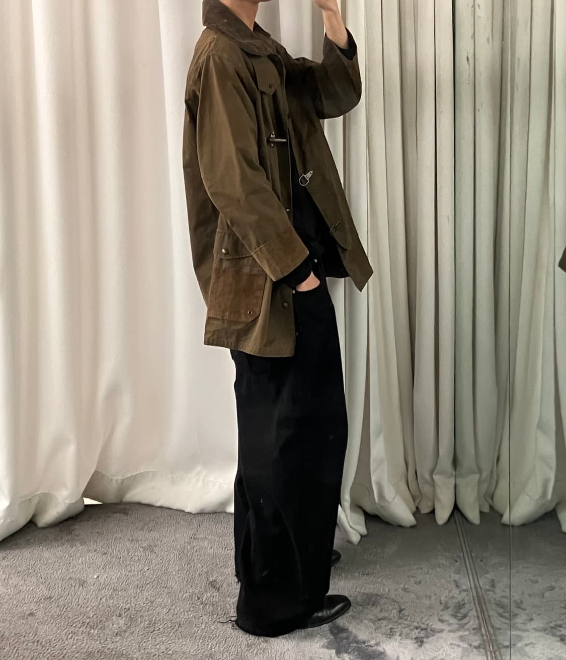 90s 폴로 랄프로렌 카키 파이어맨 자켓 L 상품이미지9