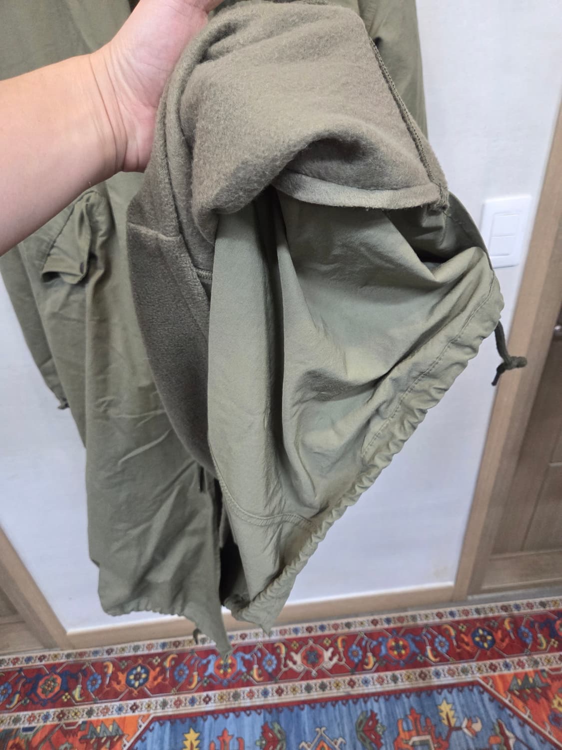 글래머 안감플리스 개파카 야상 자켓 xl 상품이미지7