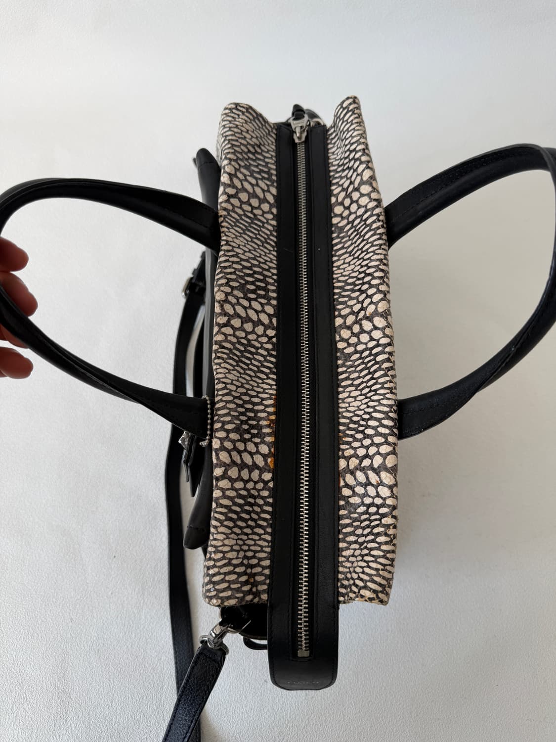 코치(COACH) 레더 토트백(크로스, 숄더 가능) 상품이미지5