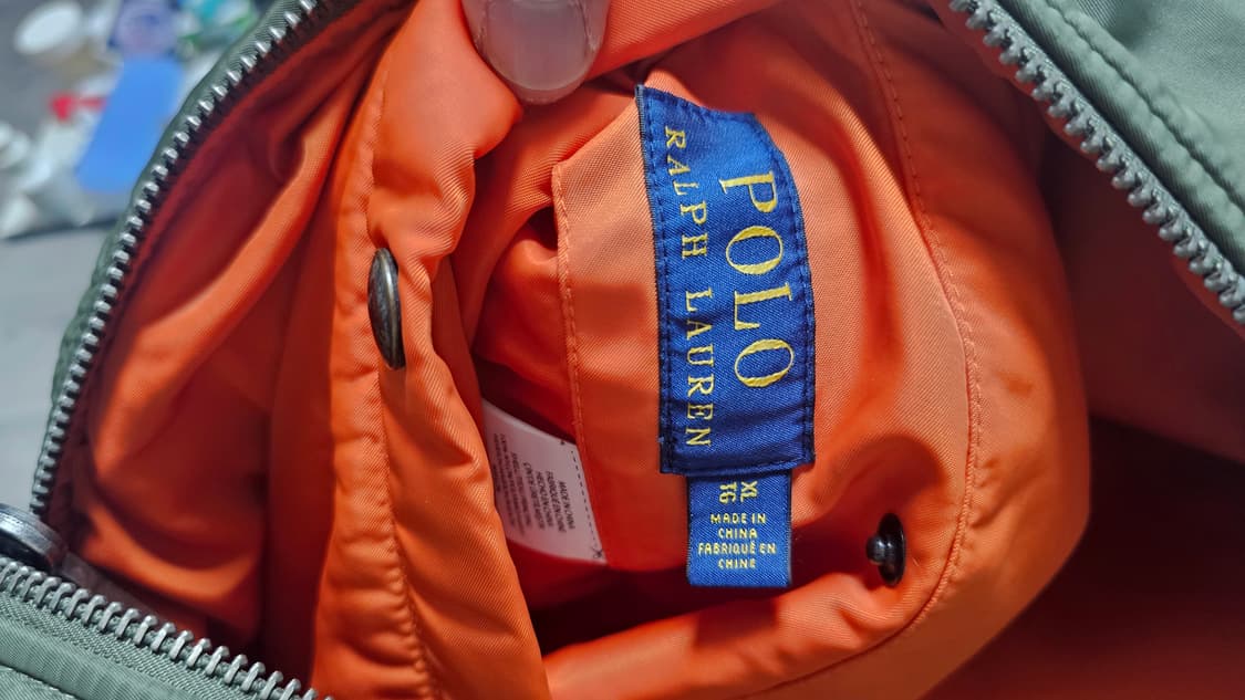 폴로 MA-1 소령 자켓 XL. 판매합니다 상품이미지6