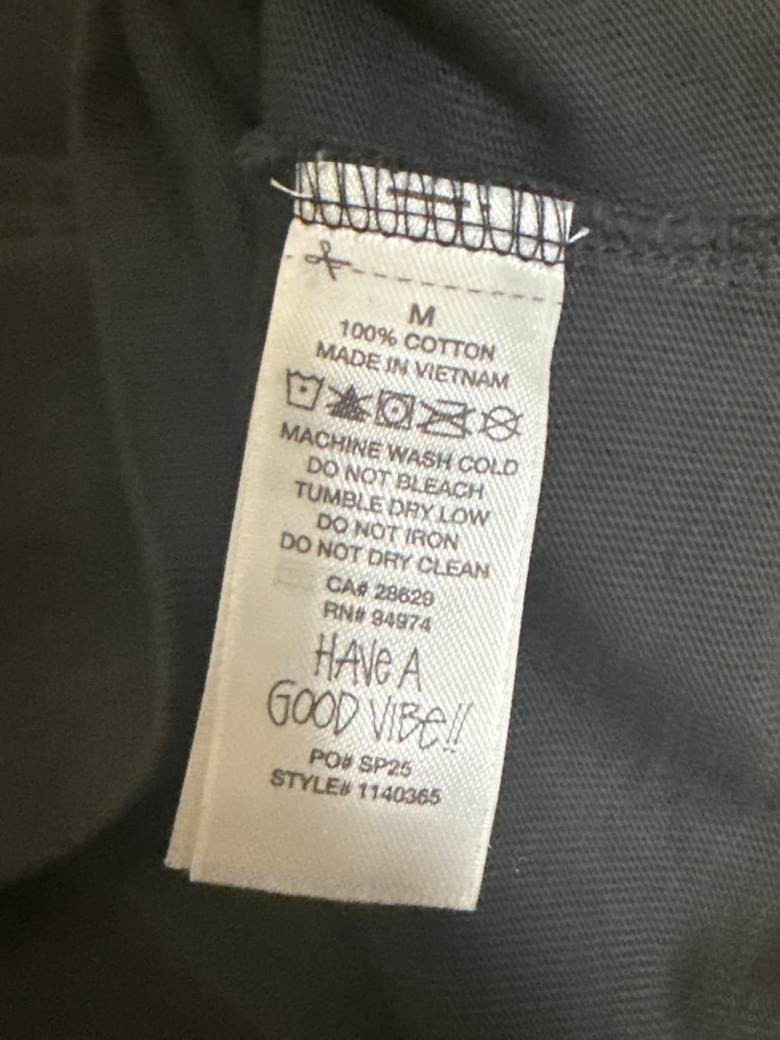 (M) 스투시 헤비 저지 티셔츠 블랙 상품이미지8