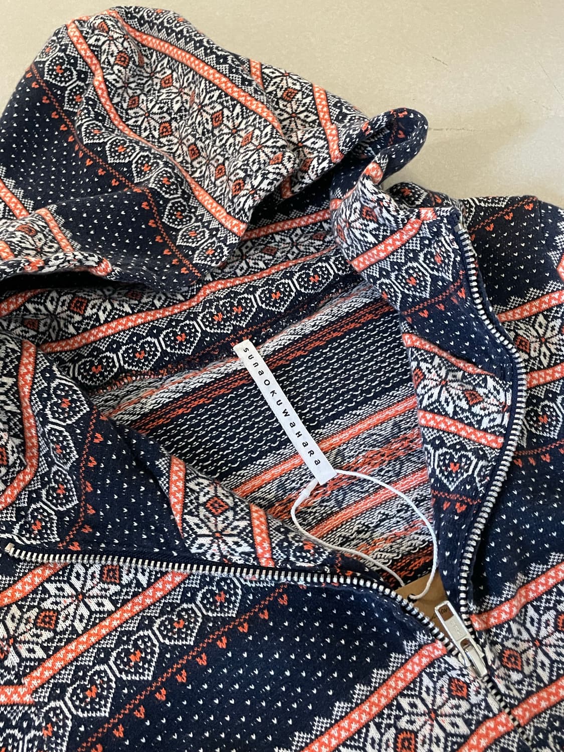 스나오 쿠와하라 후드집업 상품이미지6