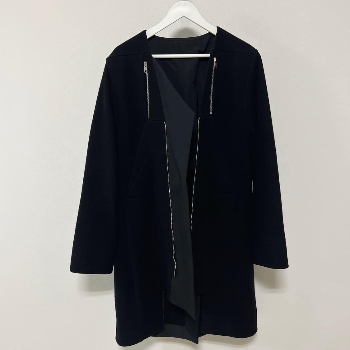 릭오웬스 15FW "SPHINX" 메인 컬렉션 울 코트 상품이미지3