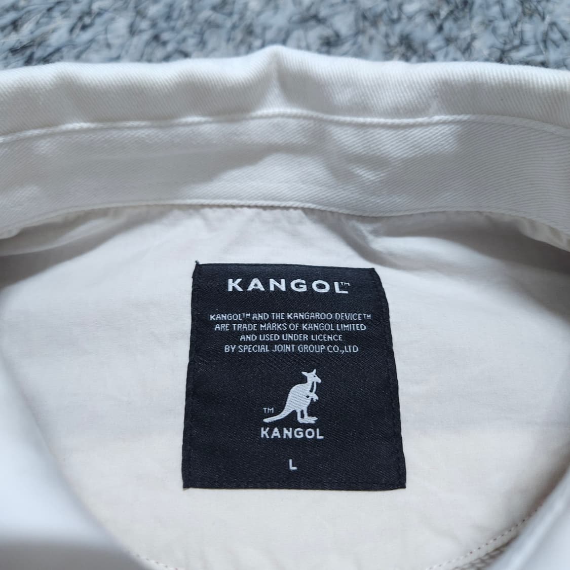 캉골) L 여자 오버핏 크롭카라티 크롭긴팔티 / 왕눈이샵 상품이미지9