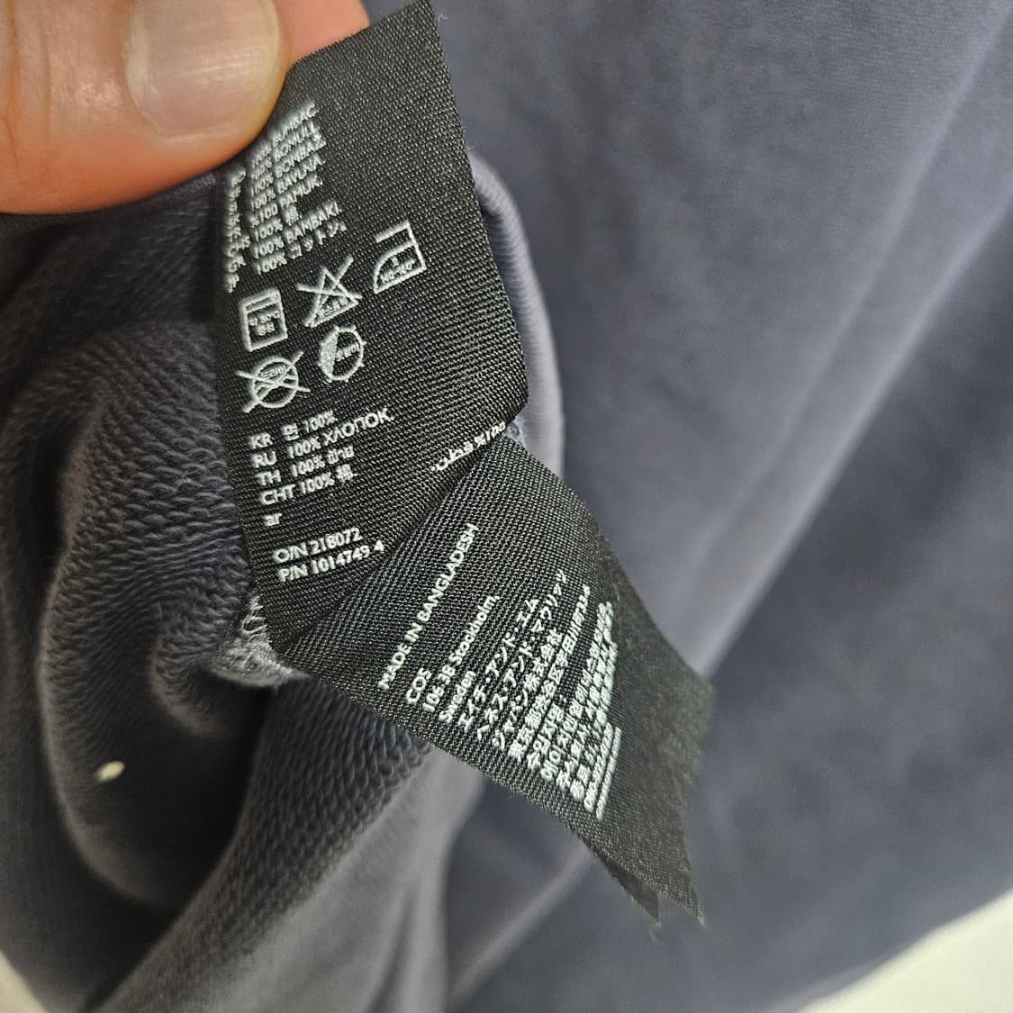 Cos 코스 오버 헤비 반팔 티셔츠 L 상품이미지6