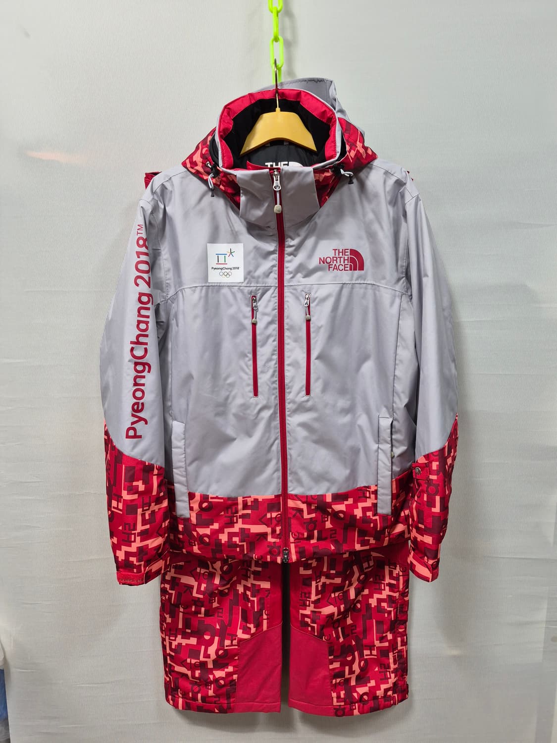 노스페이스 평창올림픽 패딩 스키복 셋업 남성 XL 상품이미지1