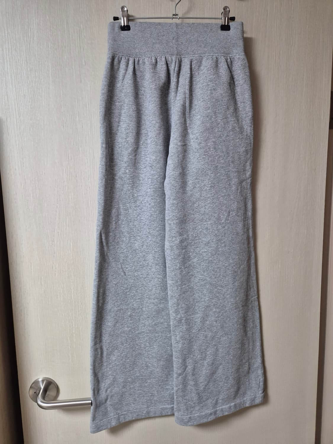 나이키 피닉스 팬츠 플리스 팬츠 xs 화이트.그레이 두가지 상품이미지5