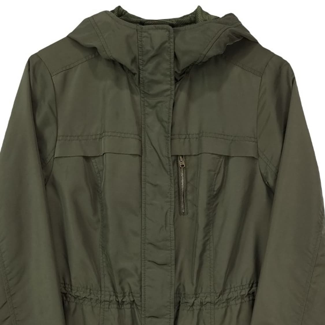 [아베크롬비] 빈티지 가공 후드 피쉬테일 파카 야상 카키 M19949 상품이미지4